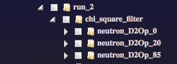 Directories from Chi-Square Filter module